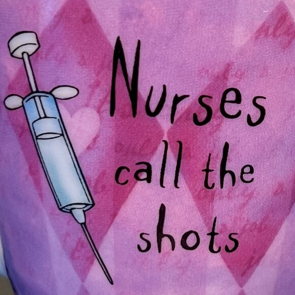 NURSES CALL THE SHOTS  Novelty Porcelain Mug ~ History & Heraldry H & H - Picture 6 of 9